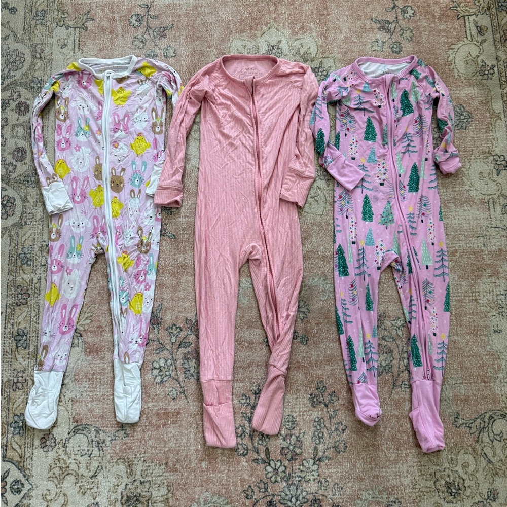 Little Sleepies Bamboo Zippy Pajama Bundle